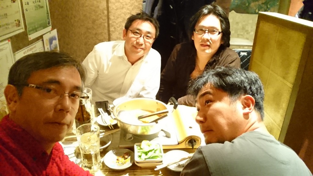HAMSTAR LLP. の面々(全員無線従事者です)