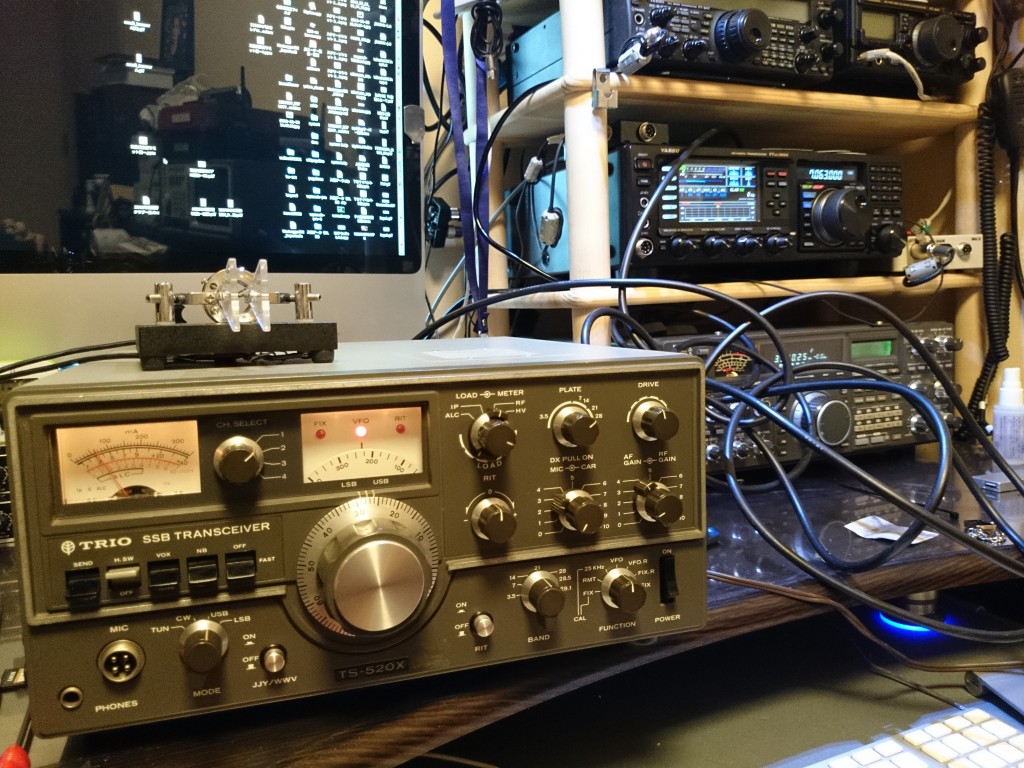 ジャンクで入手したTS-520X