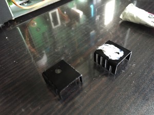 丁度良い大きさの放熱器があった