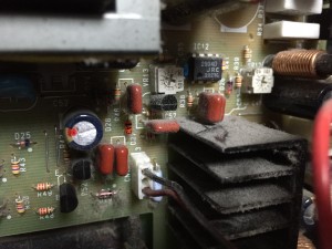 意外にもホコリが多い