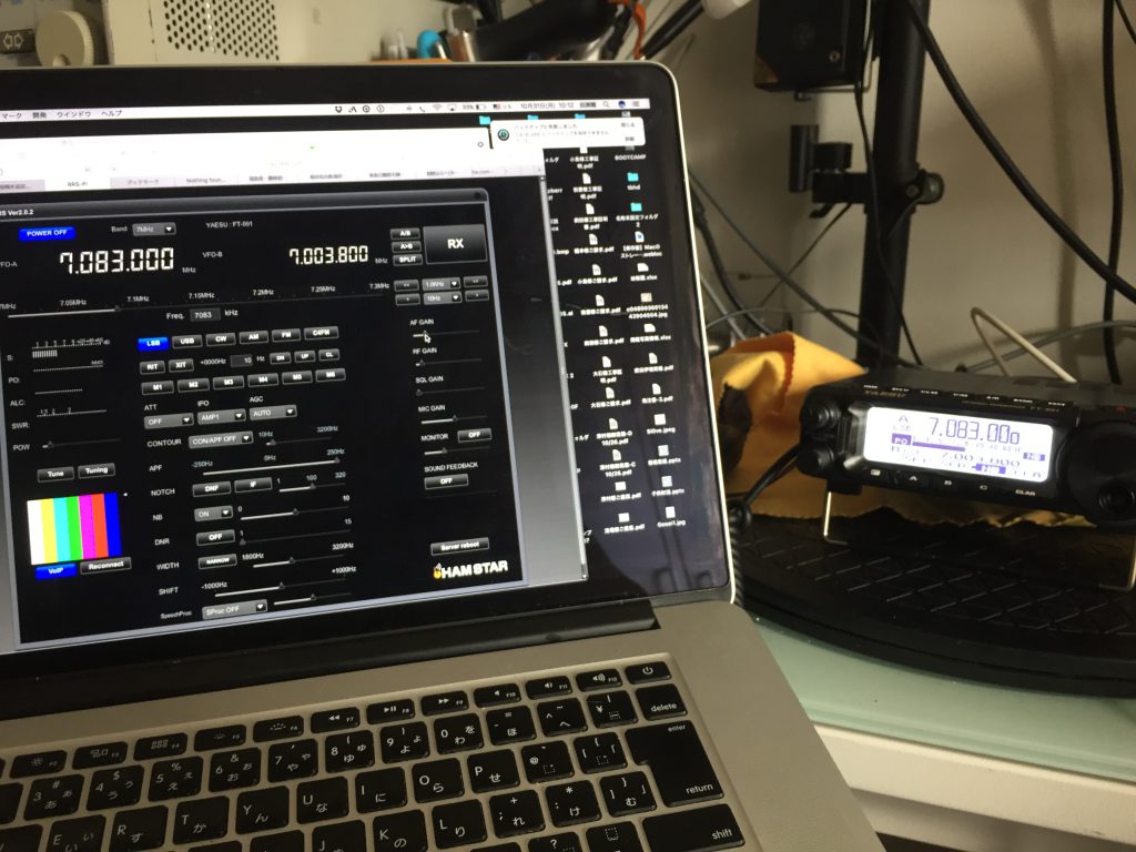 FT--991の設定でFT-891を動かしてみた。電源ON/OFFもOK。