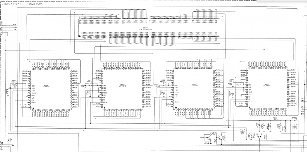4個のプロセッサがLEDをドライブしているのだが・・・